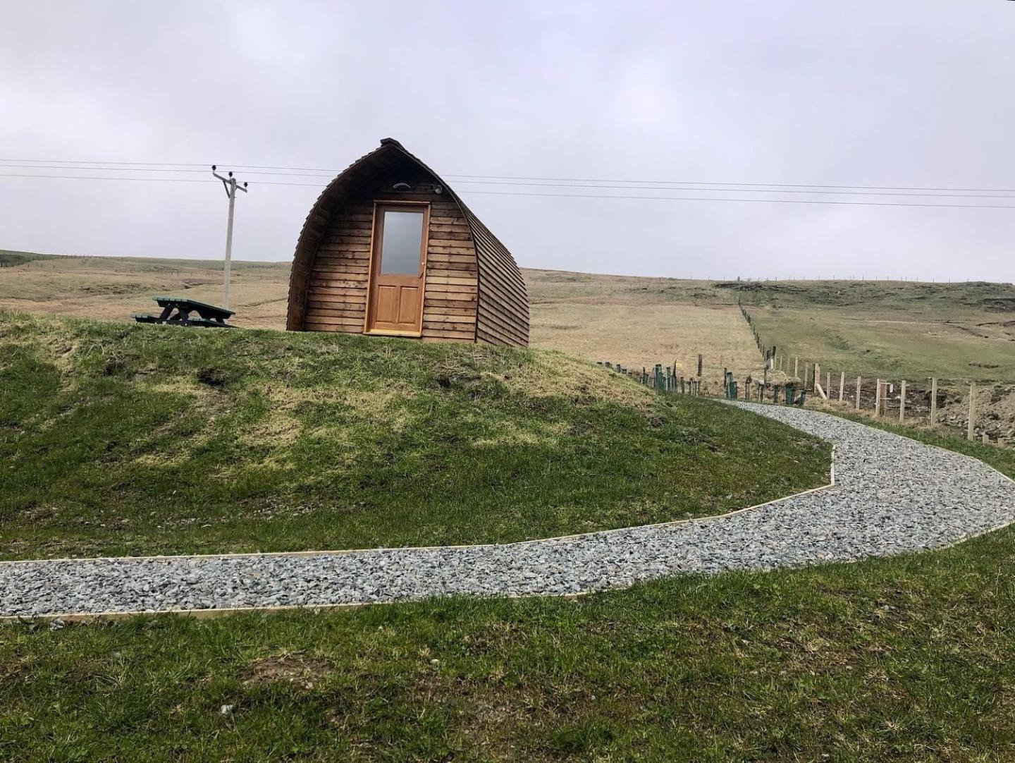 Scalloway Caravan Park Экстерьер фото
